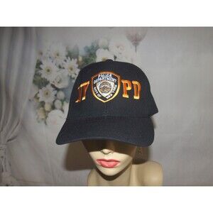 NYPD Baseball Cap - New York City Police Department Hat WOOL Hat Unisex Adult